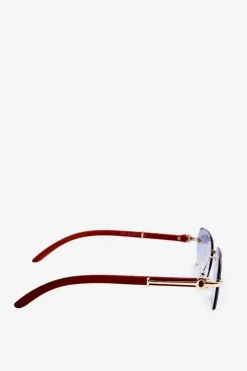 Hot Okulary Przeciwsłoneczne Damskie UV400 Brązowe Okulary