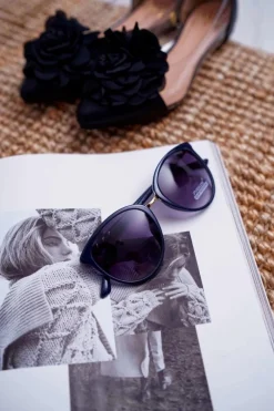 Hot Okulary Przeciwsłoneczne PR-V09 Granatowe Okulary