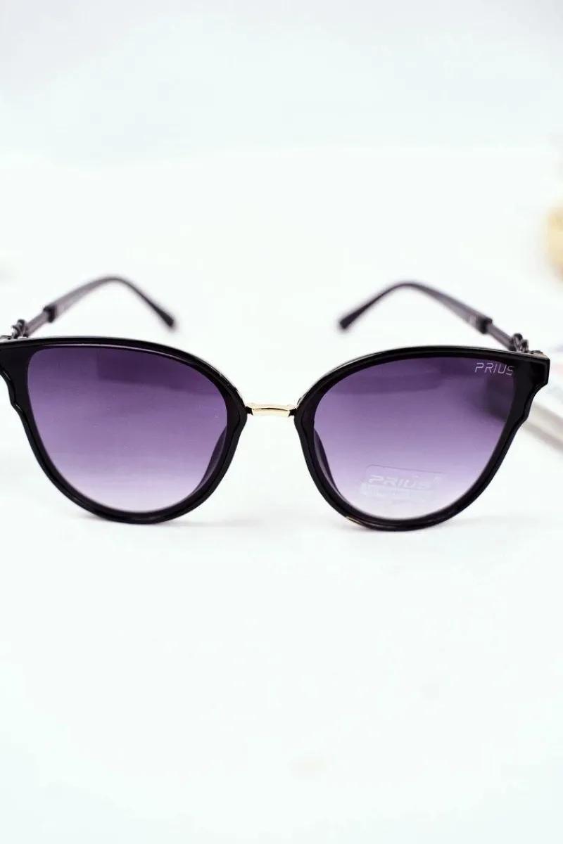 Discount Okulary Przeciwsłoneczne PR-V33/2 Czarne Czarny Gradient Okulary