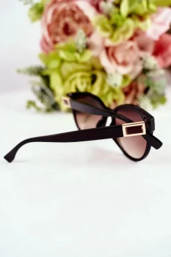 Hot Okulary Przeciwsłoneczne PR-V74 Brązowe Gradient Okulary