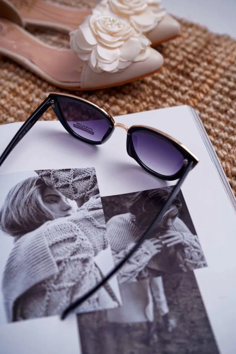 Clearance PRIUS Okulary Przeciwsłoneczne PR-V36 Czarne