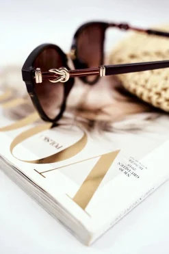 Clearance PRIUS Okulary Przeciwsłoneczne PR-V33/2 Brązowe Gradient