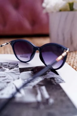 Outlet PRIUS Okulary Przeciwsłoneczne PR-V13 Czarno Granatowe