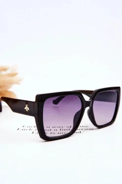 Best Boto Okulary Przeciwsłoneczne V130041X Czarne Gradient Fioletowy