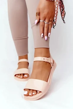 Best ZAXY Pachnące Gumowe Sandaly Eco Friendly HH285123 Nude
