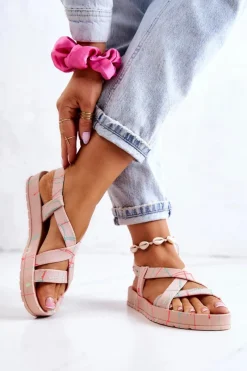 Discount ZAXY Pachnące Gumowe Sandały Eco Friendly HH285266 Nude