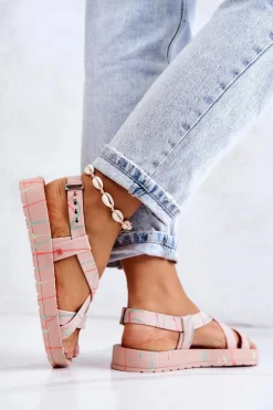 Discount ZAXY Pachnące Gumowe Sandały Eco Friendly HH285266 Nude