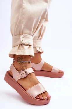 Online ZAXY Pachnące Hipoalergiczne Sandały JJ285242 Nude