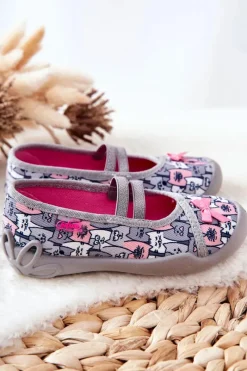 BEFADO Papcie Baleriny Kotki 116X297 Szare