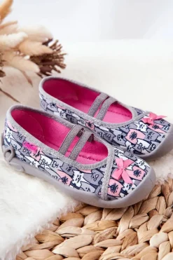 BEFADO Papcie Baleriny Kotki 116X297 Szare