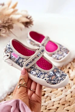 Best BEFADO Papcie Baleriny Sarenki 114X467 Beżowe