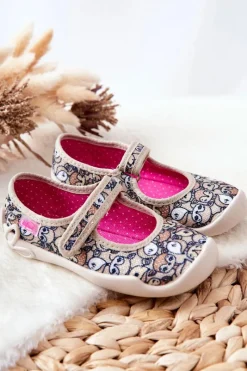 Best BEFADO Papcie Baleriny Sarenki 114X467 Beżowe