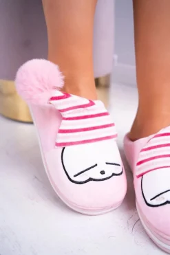 Outlet Boto Papcie damskie Domowe Jasno Różowe Mashimaro