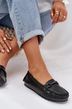 Loafersy Damskie|Mokasyny Damskie Skórzane><noscript><img width=