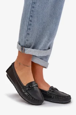 Loafersy Damskie|Mokasyny Damskie Skórzane><noscript><img width=