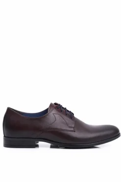 Półbuty Casual></noscript>Boto Półbuty Męskie Casual Skórzane Nikopol Brązowe 1735