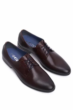 Półbuty Casual></noscript>Boto Półbuty Męskie Casual Skórzane Nikopol Brązowe 1735