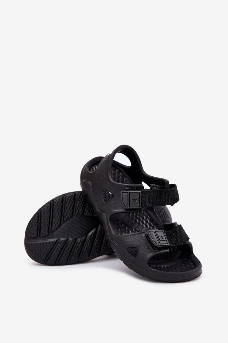 Chłopięce>Big Star Shoes Piankowe Sandały Dziecięce Big Star RR374513 Czarne Czarny