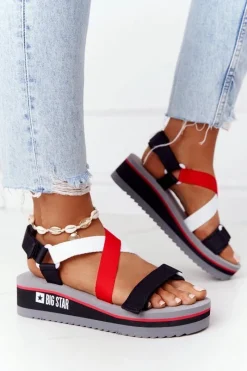 Sandały Big Star|Sandały Na Koturnie><noscript><img width=