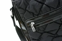 Hot Nobo Pikowana Czarna Torebka Listonoszka