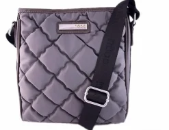 Torebki Nobo|Listonoszki>Nobo Pikowana Szara Torebka Listonoszka