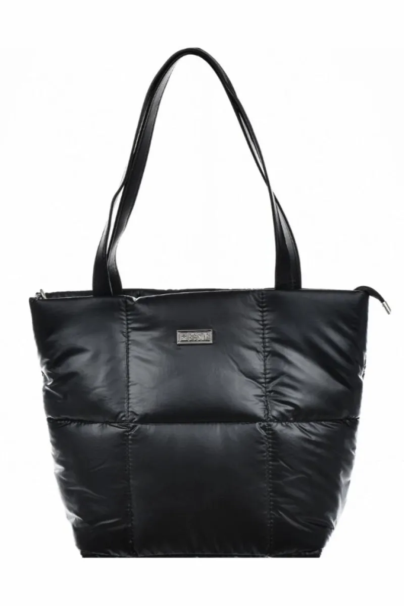 Torby Sportowe|Torebki Klasyczne>Big Star Shoes Pikowana Torebka Big Star MM574003 Czarna