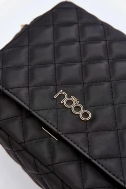 Best Pikowana Torebka Listonoszka NBAG-R3171-C020 Czarna Torebki Nobo|Torebki Klasyczne