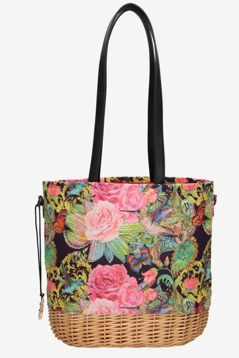 Sale Nobo Pleciona Torebka Koszyczek XP0350-CM08 Multikolor