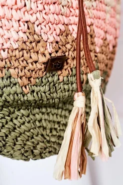 Clearance Nobo Pleciona Torebka Listonoszka XK0430 Beżowa