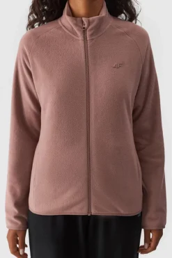 New 4F Polar Damski Regular Ze Stójką WMM00TFLEF294-83S Beżowy