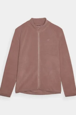 New 4F Polar Damski Regular Ze Stójką WMM00TFLEF294-83S Beżowy