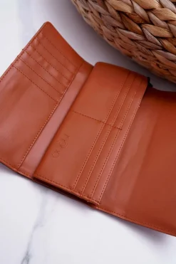 Discount Nobo Portfel Damski Pomarańczowy NPUR-H0120-CM03