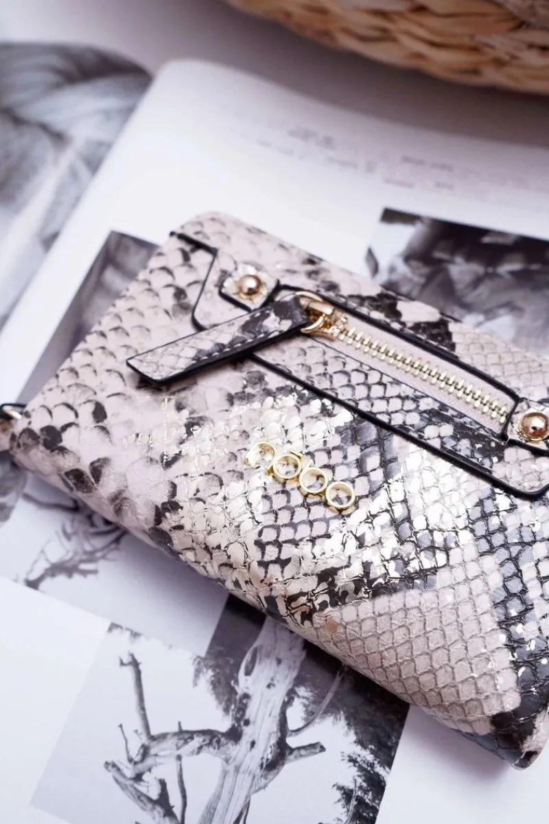 Sale Nobo Portfel Damski Wężowy NPUR-H0110-CM00