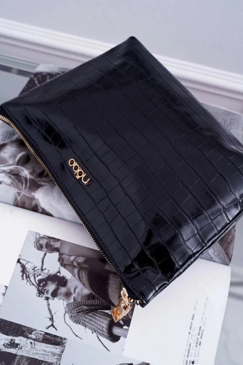 Discount Nobo Średnia Damska Kosmetyczka Czarna NCOS-I0341-C020