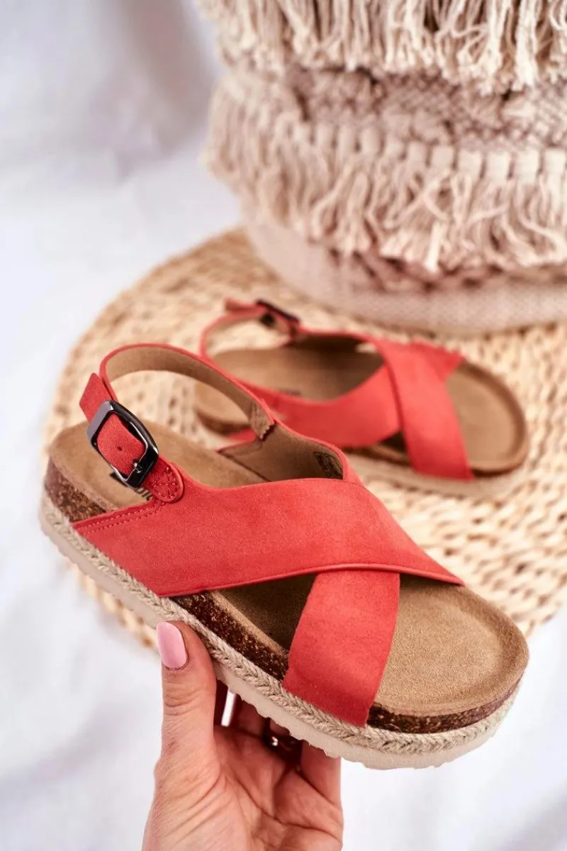 Discount Big Star Shoes Sandałki Dziecięce Big Star Koral FF374171