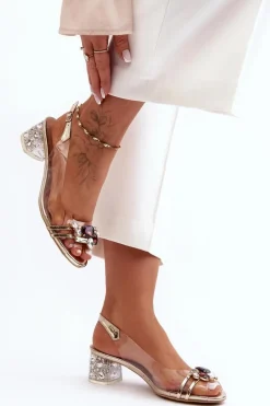 Sandały Na Obcasie><noscript><img width=