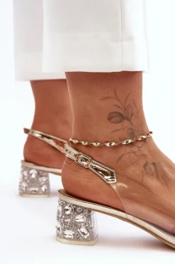 Sandały Na Obcasie><noscript><img width=