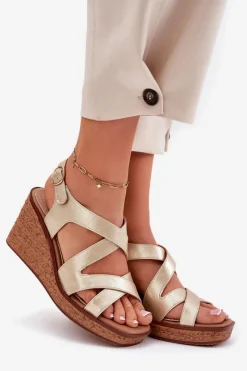 Sandały Na Obcasie|Sandały Na Koturnie><noscript><img width=