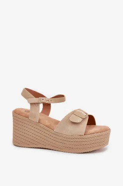 Sandały Na Koturnie><noscript><img width=