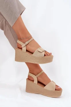 Sandały Na Koturnie><noscript><img width=