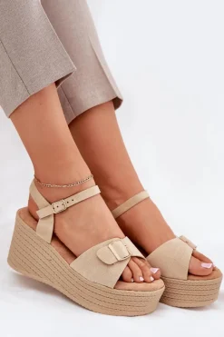 Sandały Na Koturnie><noscript><img width=