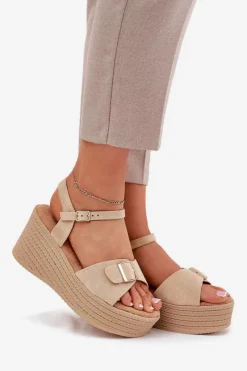 Sandały Na Koturnie><noscript><img width=