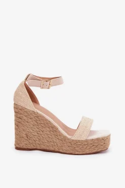 Sandały Na Koturnie><noscript><img width=