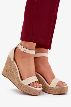 Sandały Na Koturnie><noscript><img width=