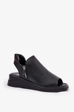 Sandały Z Cholewką|Sandały Na Koturnie><noscript><img width=