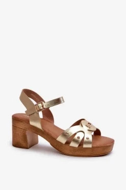 Sandały Na Obcasie><noscript><img width=