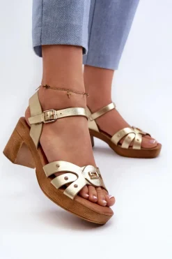 Sandały Na Obcasie><noscript><img width=