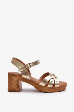 Sandały Na Obcasie><noscript><img width=