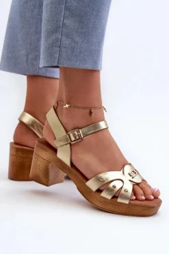 Sandały Na Obcasie><noscript><img width=