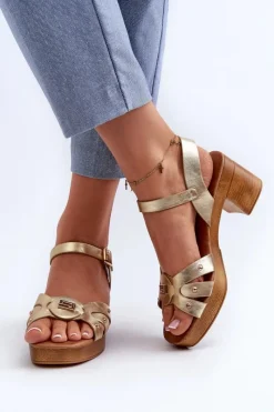 Sandały Na Obcasie><noscript><img width=